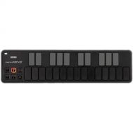 Korg nanoKEY2 Slim-Line USB MIDI Controller (Black)