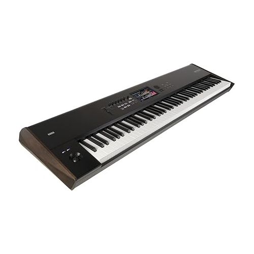  Korg Nautilus 88-Key Performance Synth Workstation Bundle with Sustain Pedal, MIDI Cables, and Austin Bazaar Polishing Cloth