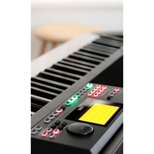  Korg XE20 Digital Ensemble Piano Bundle with Adjustable Stand, Bench, Power Supply, Damper Pedal, Keyboard Cover, Instructional Book, Austin Bazaar Instructional DVD, and Polishing Cloth