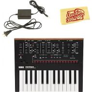 Korg Monologue Monophonic Analog Synthesizer - Black Bundle with Power Supply and Austin Bazaar Polishing Cloth