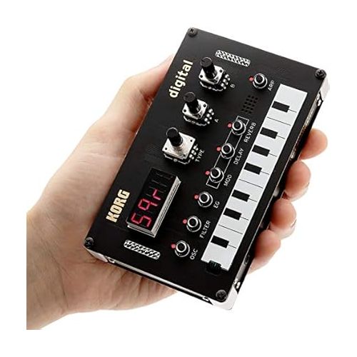  Korg Nu:tekt NTS-1 Programmable Synthesizer Kit Bundle with MIDI Cable and Austin Bazaar Polishing Cloth