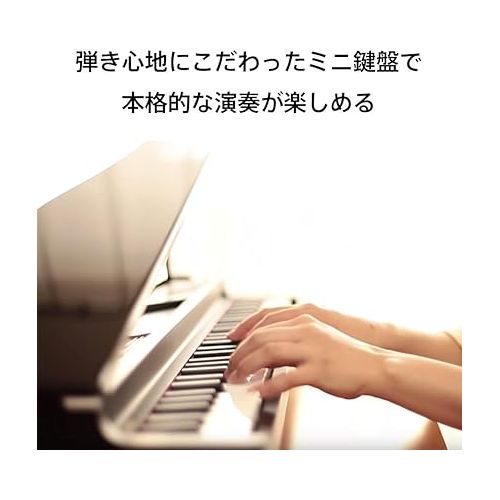  Korg microPiano 61 - Key Minature Grand Piano, Black