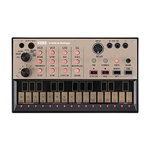  Volca Keys Analogue Loop Synth Bundle with Volca Mix and Austin Bazaar Polishing Cloth