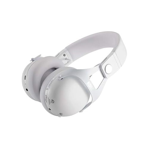  Korg Smart Noise Cancelling DJ Headphones, White NCQ1WH