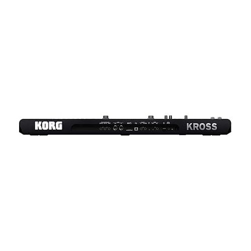  Korg Kross 2 61-Key Performance Synthesizer Workstation with Increased Sounds, Sampling and Trigger Pads