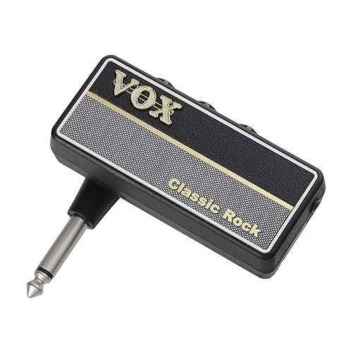  Vox AP2CR 2 amPlug Headphone Guitar Amplifier (Classic Rock) Bundle with Over-Ear Headphones (2 Items)
