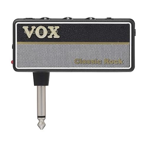  Vox AP2CR 2 amPlug Headphone Guitar Amplifier (Classic Rock) Bundle with Over-Ear Headphones (2 Items)