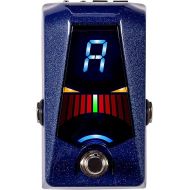 Korg Pitchblack Advance, 1/4-Inch Right Angle to Straight Guitar Pedal Tuner PB-AD BL