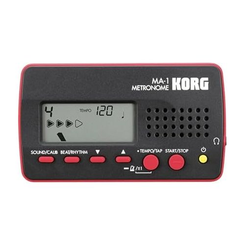  Korg MA1RD Visual Beat Counting Metronome - Red