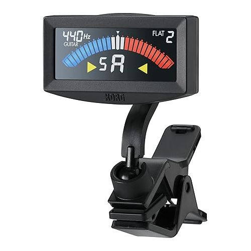  Korg Clip-On Guitar Tuner, Black (AW-4G-BK)