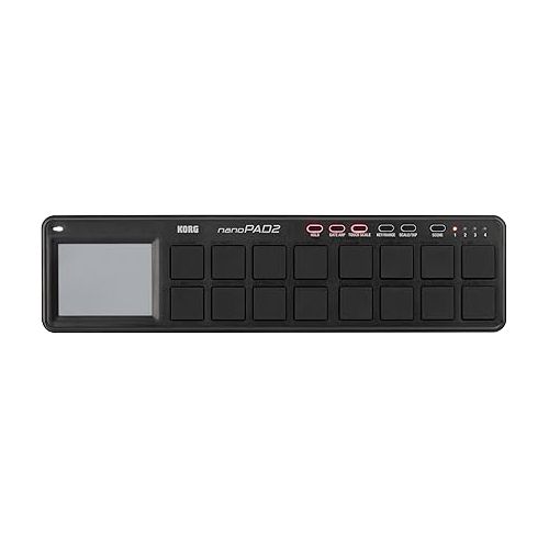  Korg nanoPAD2 Slim-Line USB MIDI Pads - Black
