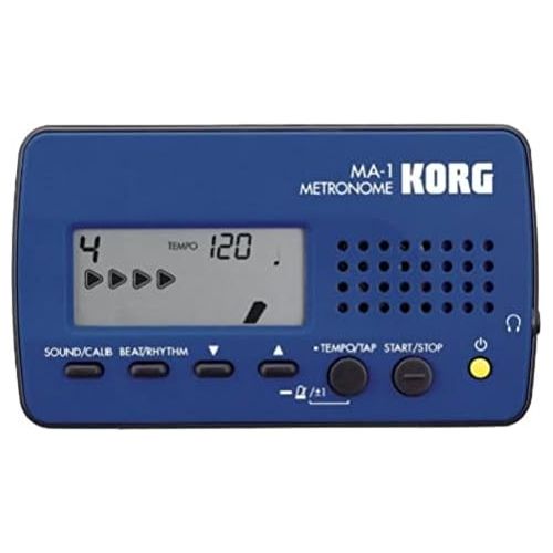  Korg MA1BL Visual Beat Counting Metronome, Blue