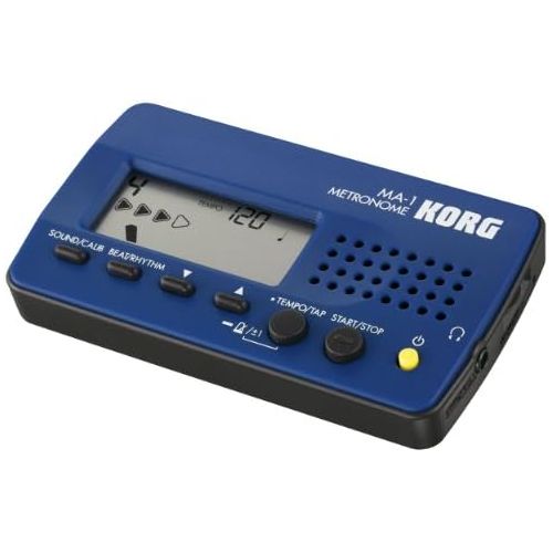  Korg MA1BL Visual Beat Counting Metronome, Blue