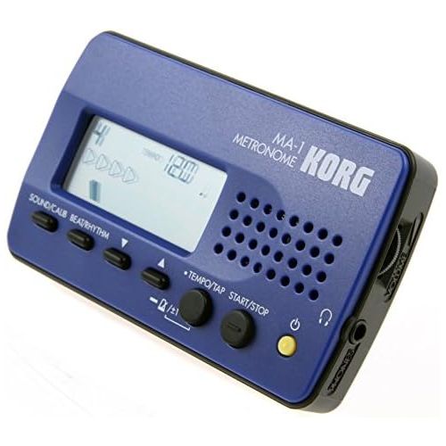  Korg MA1BL Visual Beat Counting Metronome, Blue