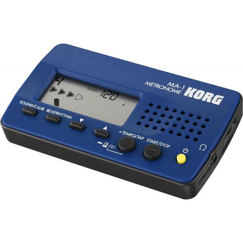  Korg MA1BL Visual Beat Counting Metronome, Blue