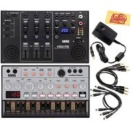 Korg Volca Bass Analogue Bass Machine Bundle with Korg Volca Mix and Austin Bazaar Polishing Cloth