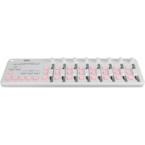  Korg, 1-Key Midi Controller (NANOKON2WH),White