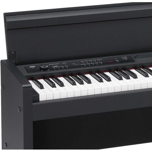  Korg LP-380 RH3 Real weighted hammer-action keyboard Luxury Digital Piano with onboard sounds and Key Touch Control Effects in Rosewood