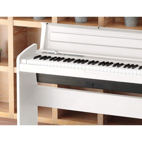  Korg 88 Key Lifestyle Piano White (LP180WH)