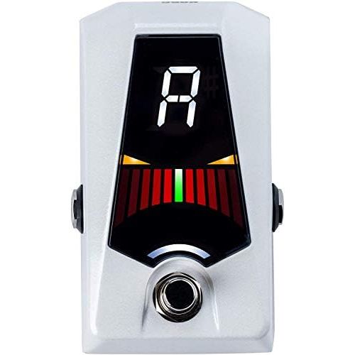  Korg Pitchblack Advance Pedal Tuner - Metallic White (an Austin Bazaar Exclusive)