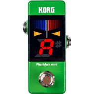 Korg Pitchblack Mini Pedal Tuner - Green (an Austin Bazaar Exclusive)