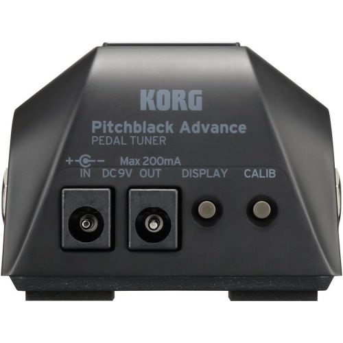  Korg Pitchblack Advance Pedal Tuner - Metallic White (an Austin Bazaar Exclusive)