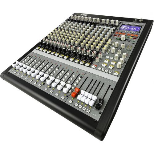  Korg SoundLink MW1608 16-Channel 8-Bus Hybrid Analog/Digital Mixer (Black)