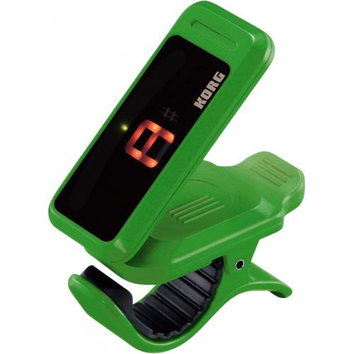  Korg PC1 Pitchclip Clip-On Chromatic Tuner - Green