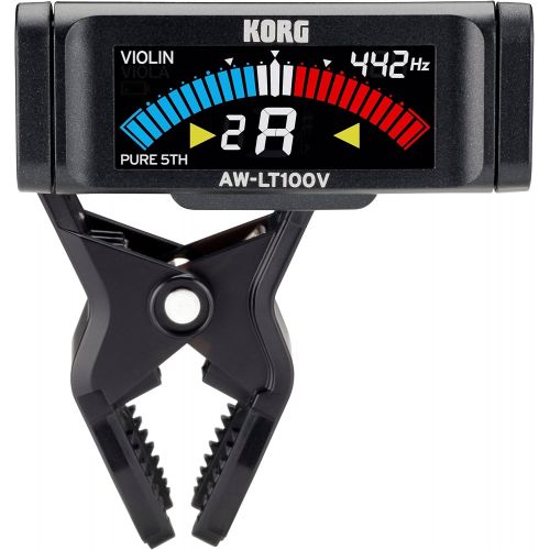  Korg Clip-On Violin Tuner Black