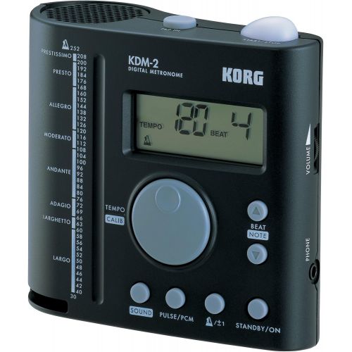  Korg KDM-2 True Tone Advanced Digital Metronome