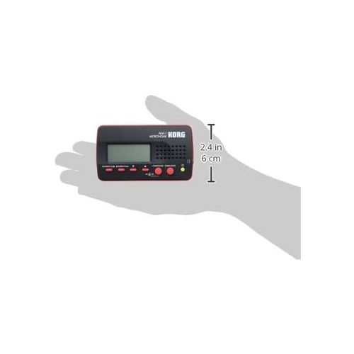  Korg MA1RD Visual Beat Counting Metronome - Red