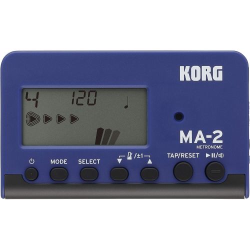  Korg MA-2 Compact Metronome, Blue