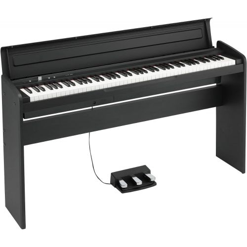  Korg 88 Key Lifestyle Piano Black (LP180BK)