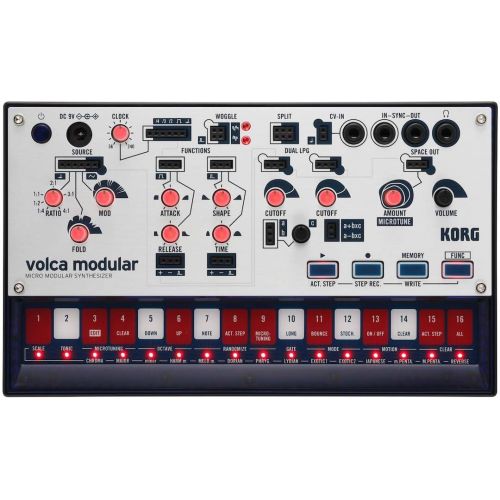  Korg Volca Modular Semi-Modular Analog Synthesizer