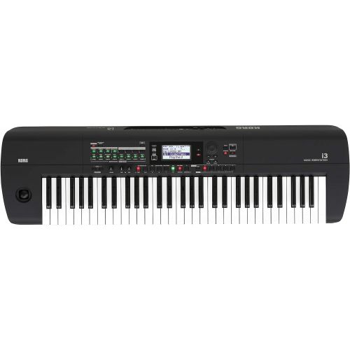  Korg i3 61 Key Music Workstation, Rubberized Matte Black