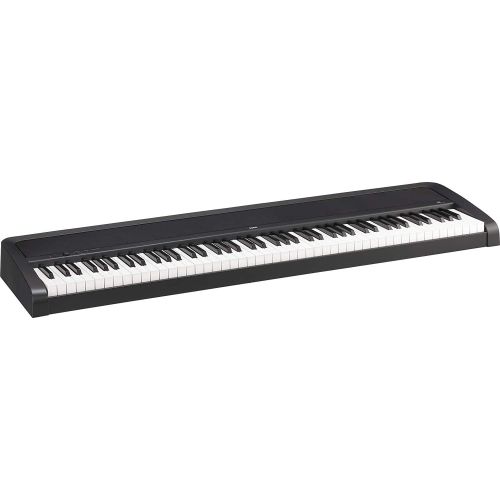  [아마존베스트]Korg B2 88-Key Digital Piano, Black Bundle with Bench, Stand and H&A Studio Headphones
