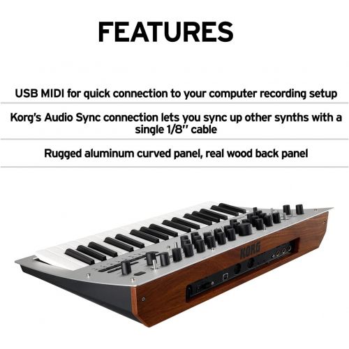  [아마존베스트]Korg Minilogue 4-Voice Polyphonic Analog Synth with Presets