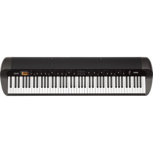  Korg SV188BK - 88 - Key Digital Piano with Vintage Sounds, Black