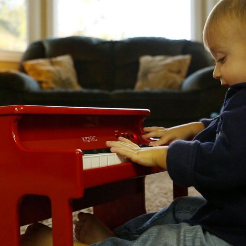  Korg tinyPiano Digital Toy Piano - Red