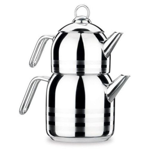  Korkmaz KORKMAZ ASTRA 2.9 Liter 18/10 Stainless Steel Premium Turkish Teapot