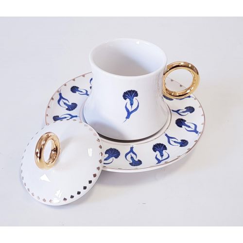  Korkmaz A8640 Freedom Bone Porcelan Tuerk Kahve takimi Mokka set Cofee cup 12 tlg