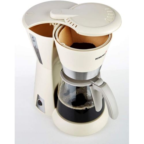 KORONA Korona  Kaffeeautomat 10225 I 1 Liter I 8 Tassen I 800 W I Sand-Grau