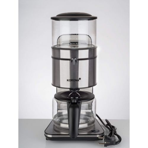  [아마존베스트]Korona electric Korona 10295 Coffee Machine Stainless Steel Brewing Process