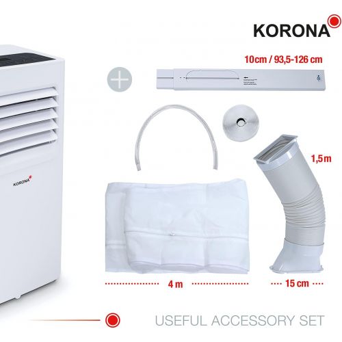  [아마존베스트]Korona Electric Air Conditioner, white