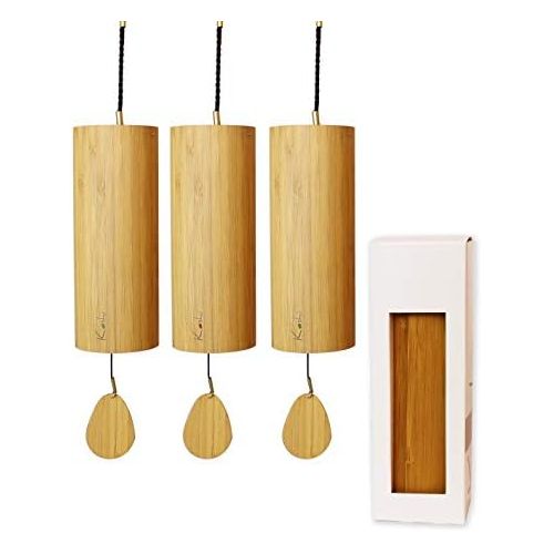  [아마존베스트]Koshi 4Elements Wind Chime Set Koshi Aria, Aqua, Ignis and Earth Gift Tubes