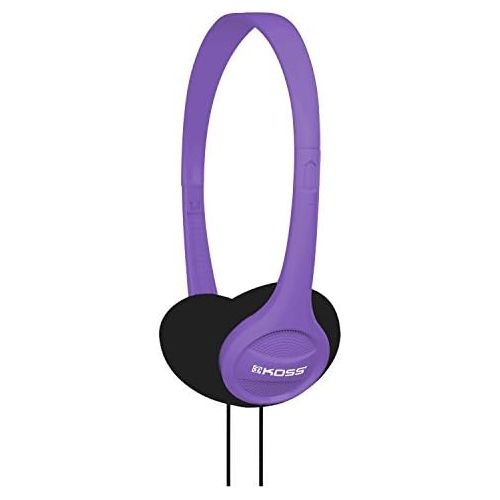  [아마존베스트]Koss KPH7V Portable On-Ear Headphone with Adjustable Headband - Violet