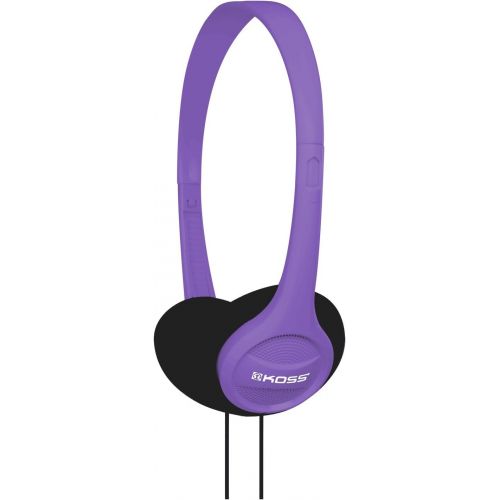  [아마존베스트]Koss KPH7V Portable On-Ear Headphone with Adjustable Headband - Violet