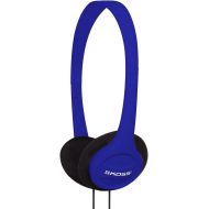 Koss KPH7B Portable On-Ear Headphone with Adjustable Headband - Blue
