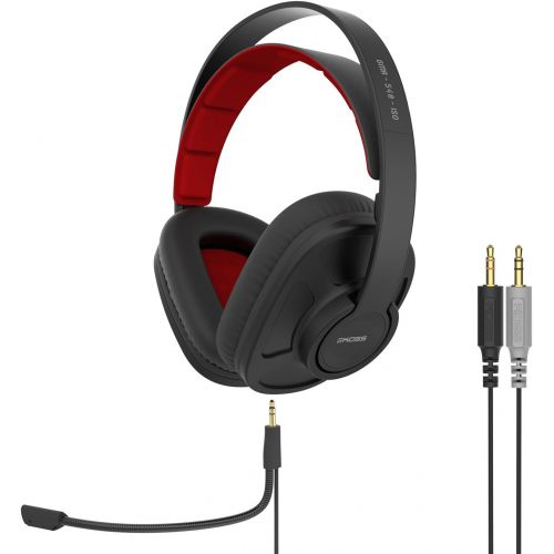  Koss GMR-540-ISO Closed-Back Gaming Headphones | Detachable Cord Design | Two Cords with Microphones Included | Light Weight