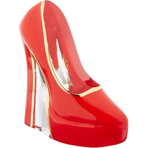  Kosta Boda Make Up Shoe, Stiletto, Red